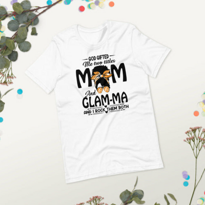 Gift And Charm Inspirational T-shirt Digital Printing For Mom