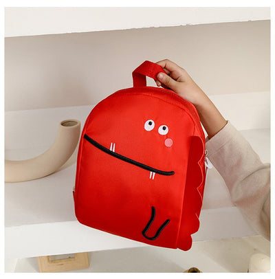 Cartoon Shoulder Nylon Cloth Children's Leisure School Bag