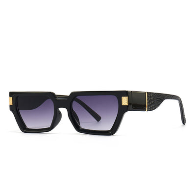 Fashion Catwalk Square Frame Butterfly Sunglasses For Men