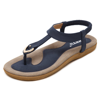 Women Sandal Flat Heel Sandalias Femininas Summer Casual Single Shoes Soft Bottom Slippers Sandals