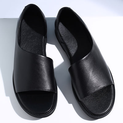 Men's Outdoor Wear Leather Sandals