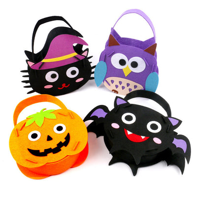 Children's Portable Pumpkin Bag Handmade Diy Material