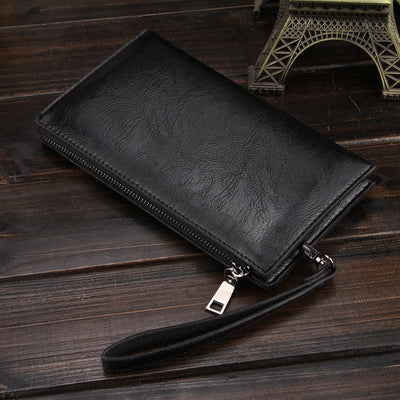 Men Handbag Coin Purse Wallet Mobile Phone Leather Bag