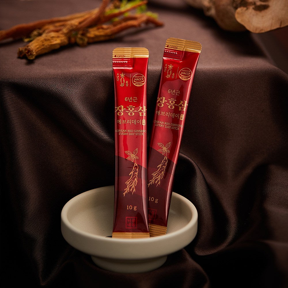 Your body 6 years old red ginseng red ginseng stick, 110-po, 1 set