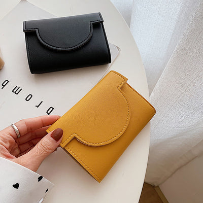 Fashionable And Simple Short Wallet For Women