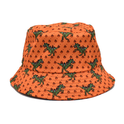Fisherman Hat Tide Men And Women Basin Hat Outdoor Sun Protection Hat Cashew Plaid