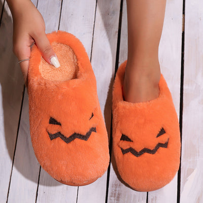 Halloween New Home Cute Cartoon Cotton Slippers