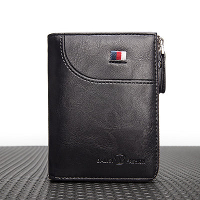 Multi-function And Large Capacity Men PU Wallet