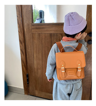 British Preppy Style Children's Schoolbag