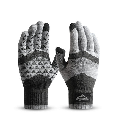 Knitted Gloves For Men And Women For Outdoor Riding