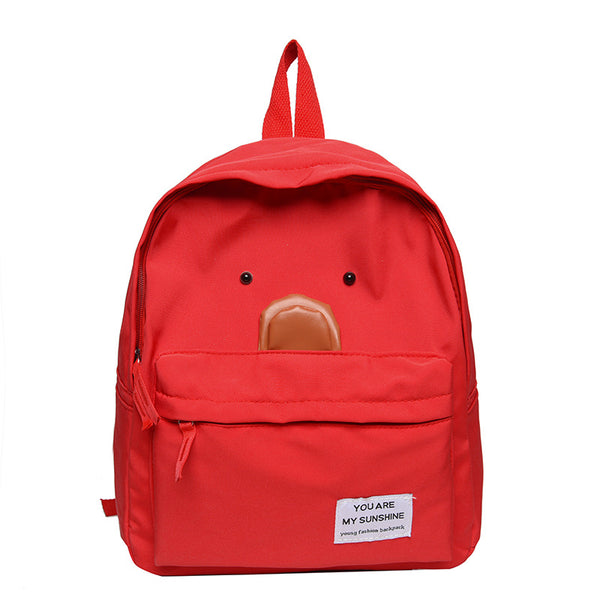 Nylon Schoolbag A Girly Travel Bag Tide