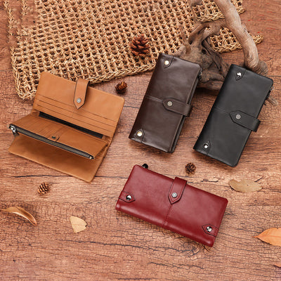 Fashion Personality Leather Wallet For Men And Women