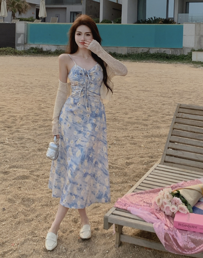 X589  New Summer Dress Style Korea