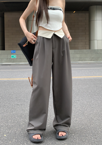 X605 New casual all-match suit pants