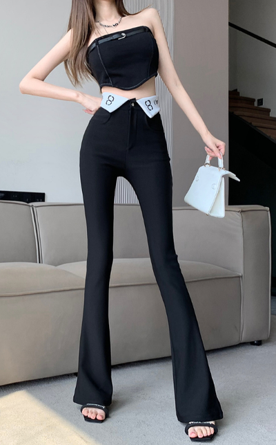 X540 spring and summer new slimming pants style korea