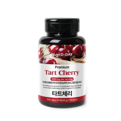 Nutri D Day Premium Tart Cherry Tablets, 90 เม็ด, 1 หัว